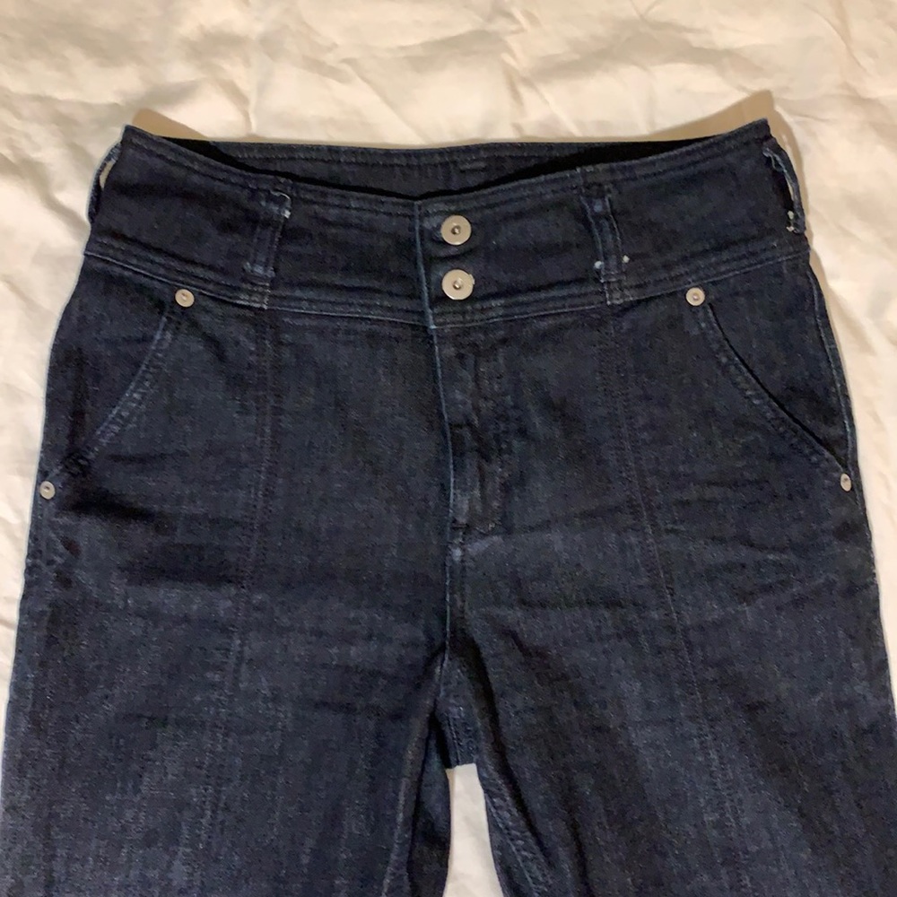 Anthro straight leg jeans